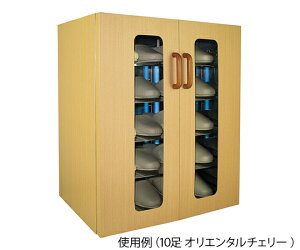 【メーカー直送】東邦歯科産業 UVクリーン エクセレント(殺菌スリッパ保管庫) 10足 オリエンタルチェリー 1個【代金引換不可】
