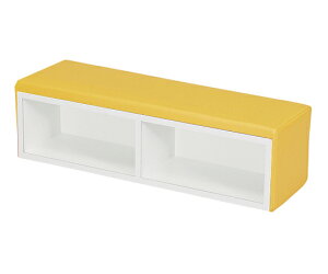 弘益 キッズガーデン シューズボックス イエロー 1個