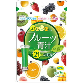 ユーワ おいしいフルーツ青汁 3gX7包