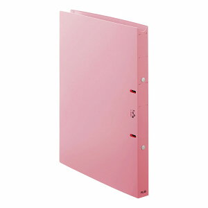 【PLUS】 ファイル たすけあ 利用者カルテ リングファイル ピンク FL-804RF(98049)