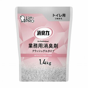 <セット販売>消臭力(業務用)クラッシュゲルトイレ 6コ