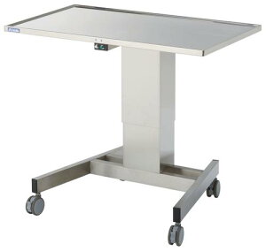 【メーカー直送】プラム 電動昇降式展開台 W920×D550×H800〜1100mm PR-498 入数:1【代引不可】