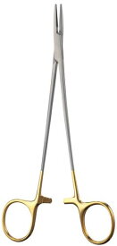 BONIMED 超硬チップ付持針器 ドゥベーキーfine 0.4mmピッチ 185mm 入数：1