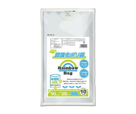 オルディ レインボーバッグ90L 半透明 10P 1冊(10枚入) RB-N90-10 1冊(10枚入)