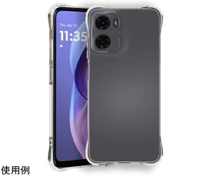 �G���f�B�[�G�X MOTOROLA moto g05�Ή� TPU�P�[�X�i�ϏՌ��^�C�v�j�N���A MDS-TPUCMOTOG05CR2 1��