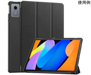�X���S�i�|�C���g5�{���v�G���g���[���G���f�B�[�G�X Lenovo Tab8 2025 A401LV�Ή� �t���b�v�P�[�X �u���b�N MDS-HCLT8FLBK 1��
