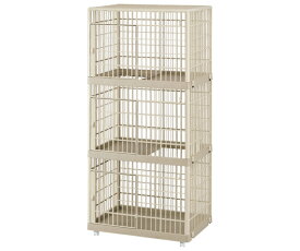 【10月限定店内全品ポイント5倍】アイリスオーヤマ プラケージ ライトベージュ H175.2cm 813 1個