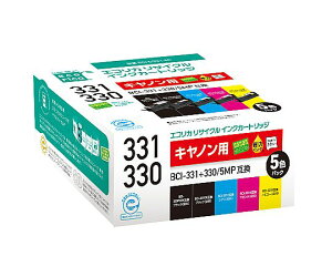 �X���S�i�|�C���g5�{���v�G���g���[���G�R���J BCI-331+330/5MP�Ή��C���N 1�Z�b�g ECI-C331-5P �C���N/�C���N�E�C���N���{��