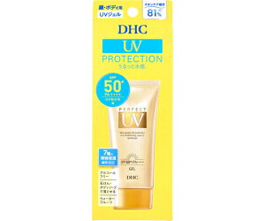 DHC �p�[�t�F�N�g UV�W�F�� ���₯�~�߃W�F�� ��E�{�f�B�p SPF50+ PA++++ 80g 1�� ���e