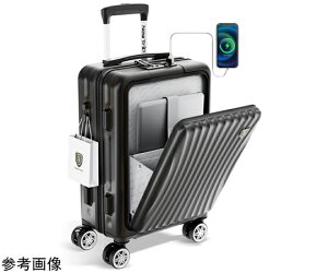New Trip �X�[�c�P�[�X �@���������݁E�t�����g�I�[�v���EUSB�|�[�g�E�B���t�b�N �u���b�N 1�� NT-GB0702 �o�b�O�E�|�[�`/�o�b�O�E�|�[�`�E�����b�N