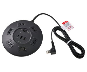 �X���S�i�|�C���g5�{���v�G���g���[��ELPA �ی`USB�^�b�v 6�� PD20W �u���b�N 1�� WLS-R6322BUC(BK) PC�^�b�v
