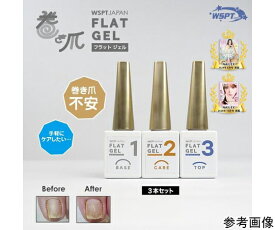 WSPTジャパン 巻き爪ケア フラットケアジェル 3本セット 1セット(3本入) GE61092 爪切り／ネイルケア用品