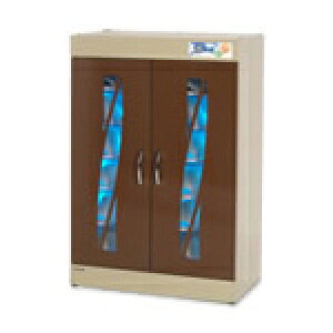 コトヒラ工業 スリッパ殺菌ロッカースリム(光触媒式 KE-SLM012H(12ソク)