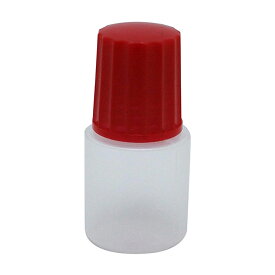 エムアイケミカル 点滴容器ノーベル1号（滅菌済） 本体：白 キャップ：赤5CC(25ホンX10フクロイリ)