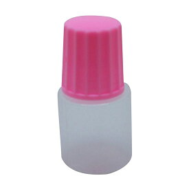 エムアイケミカル 点滴容器ノーベル1号（滅菌済） 本体：白 キャップ：ピンク5CC(25ホンX10フクロイリ)