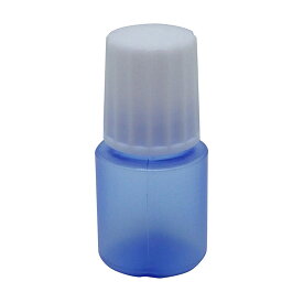 エムアイケミカル 点滴容器ノーベル1号（滅菌済） 本体：コバルト キャップ：白5CC(25ホンX10フクロイリ)
