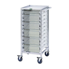 サカセ化学工業 包帯交換カート 透明C34-T10104T