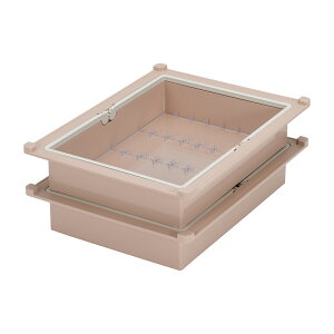 サカセ化学工業 配薬トレー(YT−16用底板付) 24人用(YT-16用底板付) ピーチHYT-2