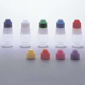 点滴容器 タッチ コバルト/赤 3号(10cc)100本   未滅菌