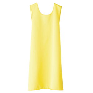 フットマーク パッとつけられる入浴介護エプロン M-L バナナ