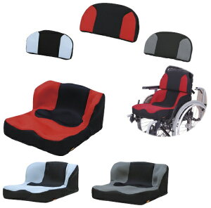 【送料無料】座位保持クッションLAPS(ラップス TC-LS11(セット) ライトブルー