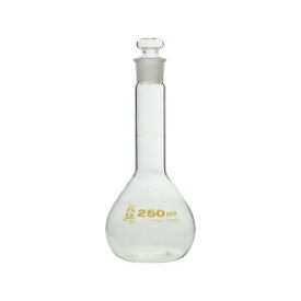 メスフラスコ 短形 250mL 柴田 023080-250