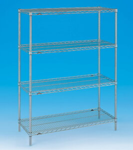 【メーカー直送品】【代引不可】シェルフ LS1520×P1900W×4段 LS1520・P1900W X4