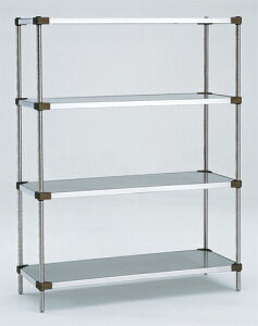 【メーカー直送品】【代引不可】シェルフ 460mm 4段 MSS760AD・P1590W MSS760AD・P1590W X4