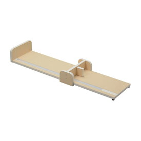 乳児用ベッド型身長計（ポリ化粧板） HJ-CY（90CM）クリームイエロー 1台 ツツミ 23-6881-03