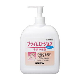 プライムローション無香（扁平ポンプ付 52086（480ML） 10本 サラヤ 24-2184-00