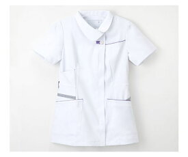 【ナガイレーベン】　女子上衣　FT-4592　サイズ：MTラベンダー　【ナース服　白衣】