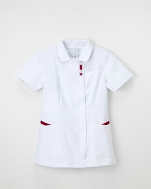【ナガイレーベン】　女子上衣　　FT-4532　サイズ：MTロイヤルブルー　【ナース服　白衣】