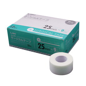 エルモ医療用サージカルテープ 25MMX9M(12カン)