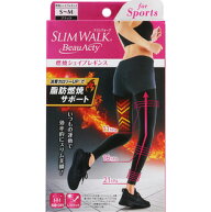 【小型配送】ピップ スリムウォーク (SLIM WALK) ビューアクティ (Beau Acty) 燃焼シェイプレギンス スポ…