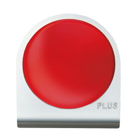 【PLUS】 カラーマグネットクリップ レッド CP-043M(80564) プラス