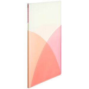 【PLUS】 Pasty (パスティ) クリアファイル A4 10ポケット ピーチピンク FC-390P(98390) プラス