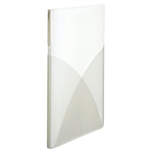 【PLUS】 Pasty (パスティ) クリアファイル B5 20ポケット バニラホワイト FC-420P(98427) プラス