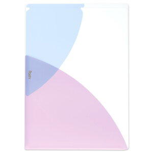 【PLUS】 5個セットPasty (パスティ) クリアホルダー ブルーベリーパープル FL-700P4 (98703)