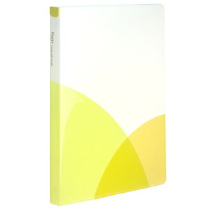 【PLUS】 Pasty (パスティ) ルーズリーフバインダー B5 レモンイエロー FC-800PR(98806) プラス