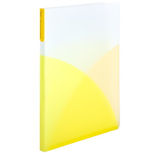 【PLUS】 Pasty (パスティ) 2穴 ワンタッチスライド ファイル A4 レモンイエロー FL-110OS(98856) プラス