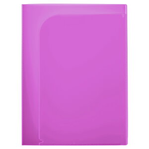 【PLUS】 クリアホルダー 通知表ホルダー パープル FL-200SF(79822) プラス