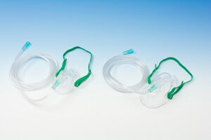 【送料無料】【スミスメディカル】 中濃度酸素マスク 成人用 酸素チューブ付