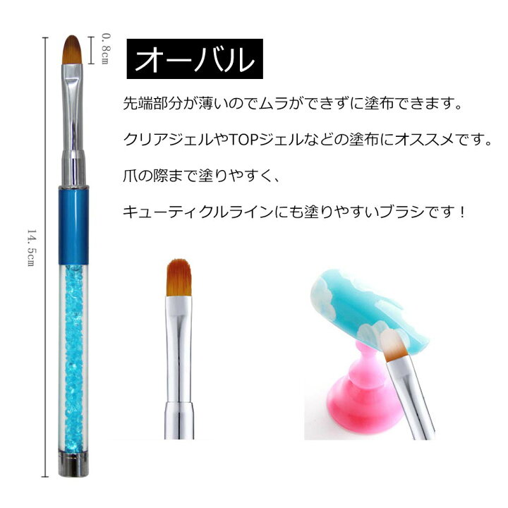 楽天市場】ネイルブラシ ネイルアート筆 ジェルネイルペン フレンチ 平筆 ネイルペン アクリル 画筆 UV用 ネイルツール ネイル用品 キャップ付き  5本セット : SHOP DELICIOUS 楽天市場店