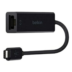 【P12倍_お買い物マラソン中】変換アダプタ USB-C to Gigabit Ethernet 有線LAN Macbook Pro/Chrombook 対応 ブラック F2CU040BTBLK-A 黒 PC パソコン USBアダプタ MacBook Thunderbolt 3 USB-C to Gigabit Ethernet