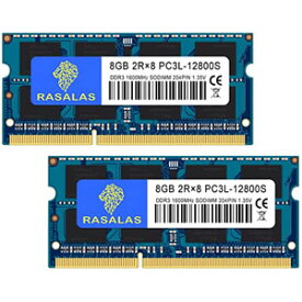 パソコン メモリ メモリー PC3L-12800 16GB ノートPC用メモリ DDR3L 1600MHz 8GB×2枚 SODIMM CL11 204Pin Non-ECC 電圧1.35V ＆ 1.5V 両対応 パソコン 安定性 メモリ 増設メモリ