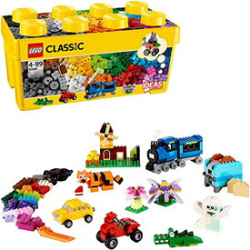レゴ LEGO クラシック 黄色のアイデアボックス プラス 10696 35色のブロックセット 4歳以上の全ての男の子女の子におすすめ 男の子 女の子 子供 幼児 知育
