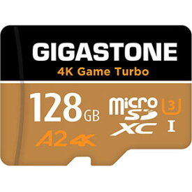 【GW中クーポン配布】Nintendo Switch対応 Micro SD Card 128GB マイクロSDカード 4K Game Turbo A2規格 100/50 MB/s 4K撮影 SDXC UHS-I A2 4K Class 10 アダプタ付 データ保存