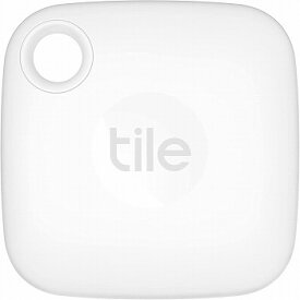 Tile Mate 電池寿命約3年 探し物 スマホが見つかる 紛失防止 スマートスピーカー対応 Compatible with Alexa認定製品 白 ホワイト クリスマス
