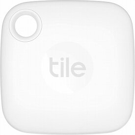 【P12倍_お買い物マラソン中】Tile Mate 電池寿命約3年 探し物 スマホが見つかる 紛失防止 スマートスピーカー対応 Compatible with Alexa認定製品 白 ホワイト クリスマス