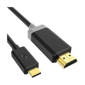【ポイント20倍！5/31 12時迄】USB Type C-HDMI変換ケーブル 2m USB C to HDMI ケーブルThunderbolt 3 4K/60Hz対応 高解像度 iMac, MacBook Pro, Galaxy S9/S8/Note 8, Dell XPS